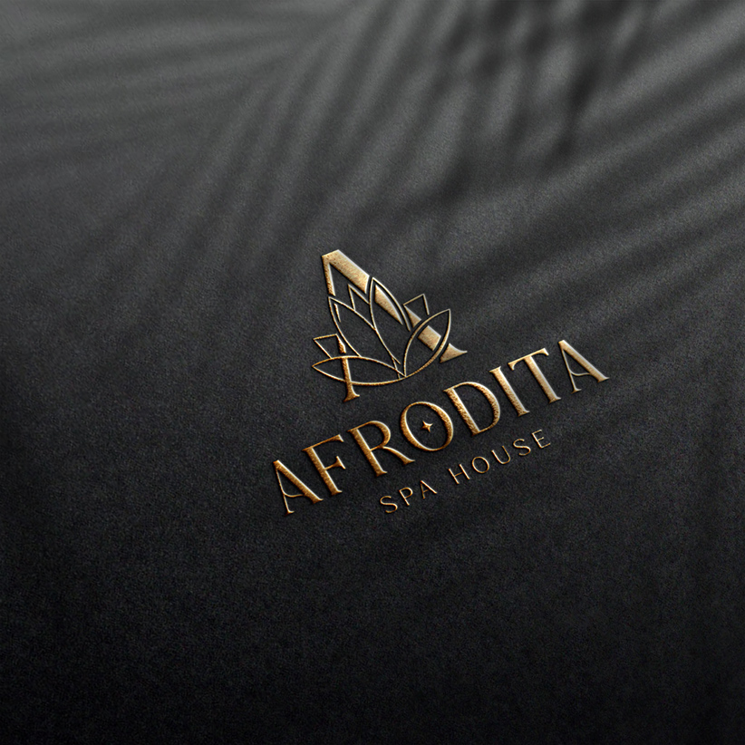 Feminine and stylish logo for Afrodita