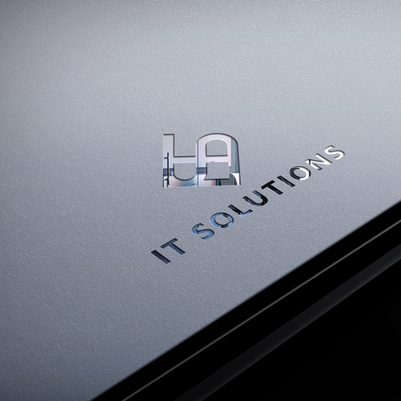 Professional tech company logo for IT Solutions
